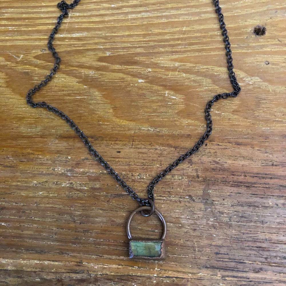 NEW Handmade Unique Labradorite Pendant Necklace